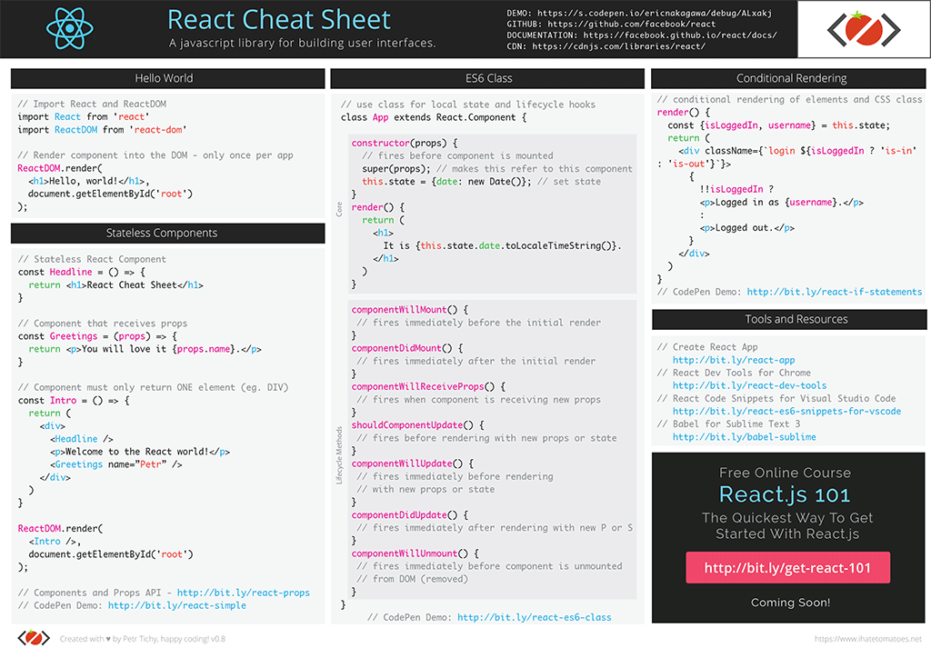 Javascript Framework - React